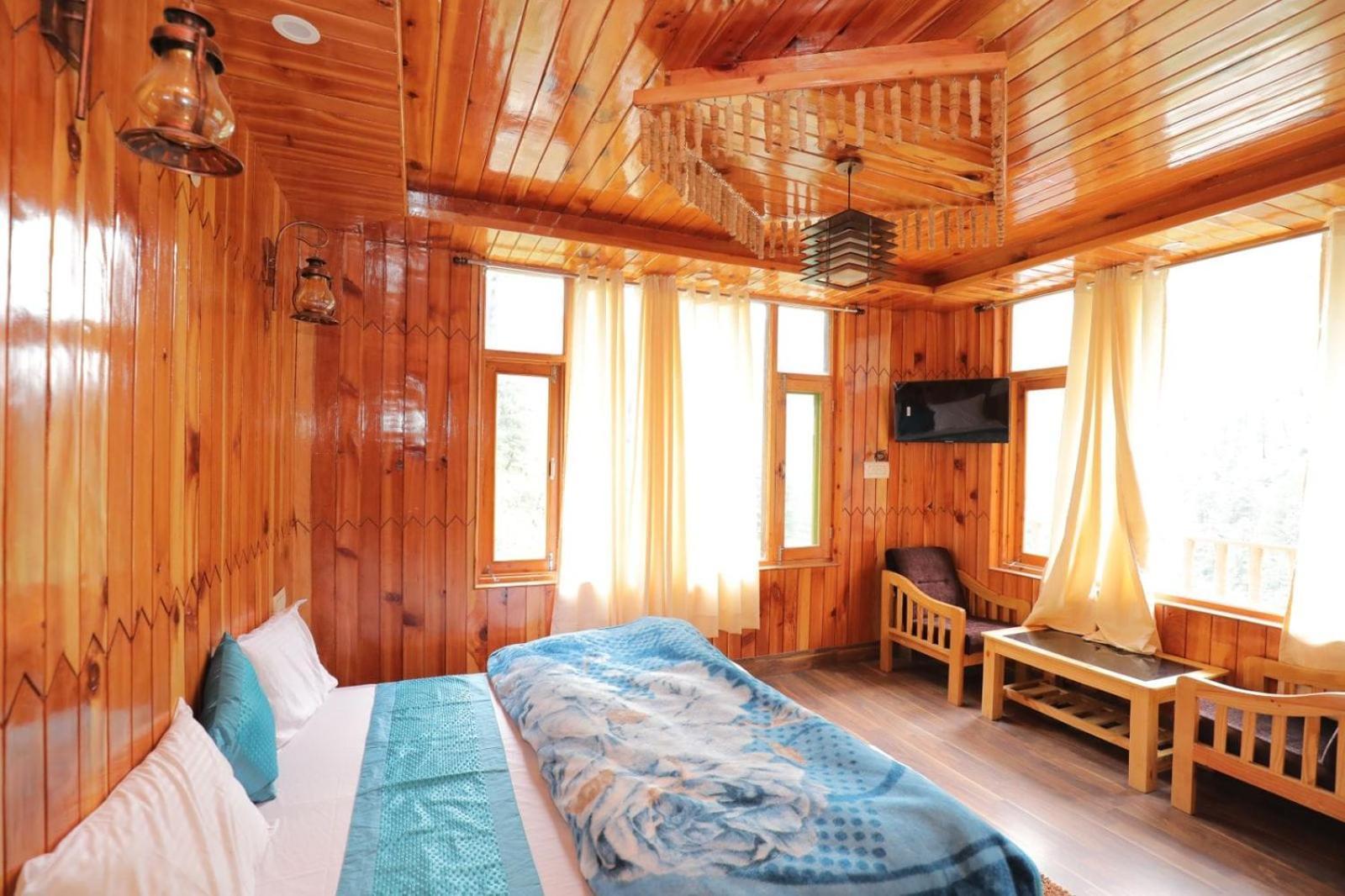 Shangri-La Rooms & Restaurant Kasol Exteriör bild